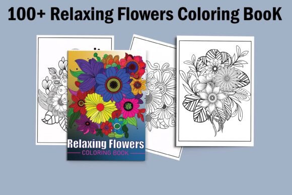 Download Relaxing Flowers Coloring Book for Adult - Coloring book Collection
