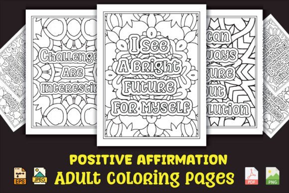 Download Positive Affirmation Coloring Book Pages - Coloring book Collection