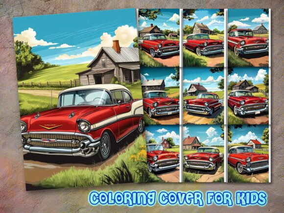 Download Car Coloring Book Cover Design - Coloring book Collection