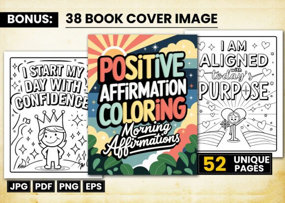 Download Positive Affirmation Adult Coloring Book - Coloring book Collection