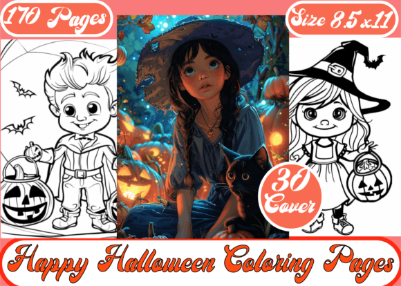 Download Happy Halloween Coloring Book for Kids - Coloring book Collection