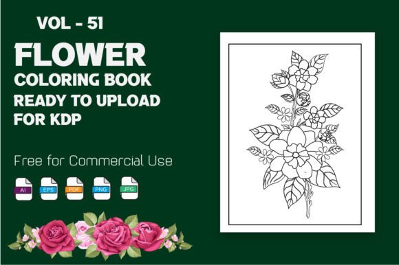 Download Flower Coloring Book Page for Adults - Coloring book Collection