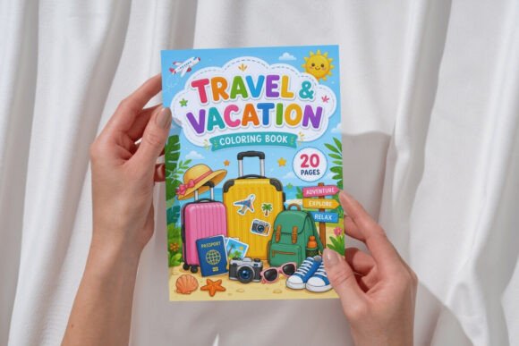 Download Travel &amp; Vacation Coloring Book for Kids - Coloring book Collection