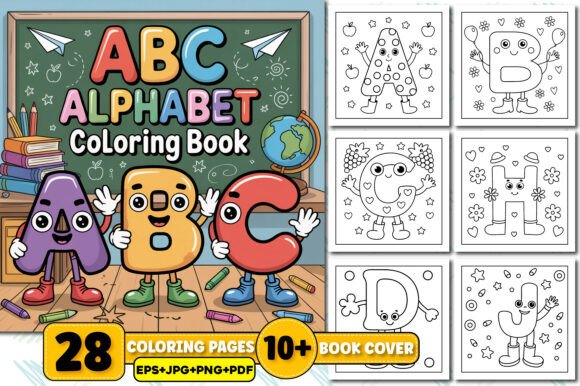 Download ABC Alphabet Coloring Book for Kids - Coloring book Collection