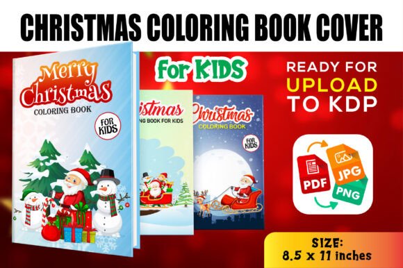 Download CHRISTMAS COLORING BOOK COVER for KIDS - Coloring book Collection