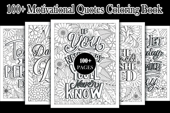 Download 100+ Motivational Quotes Coloring Book - Coloring book Collection