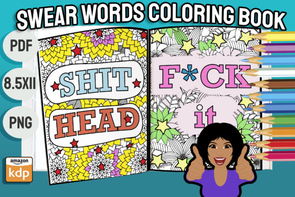 Download Swear Words Coloring Book for Adults - Coloring book Collection