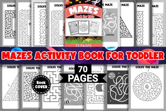 Download Maze Puzzles Activity Book for Children - Children Collection