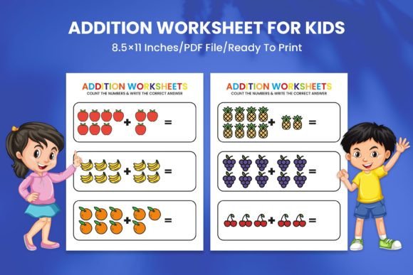 Download Addition Worksheets - Addition Collection