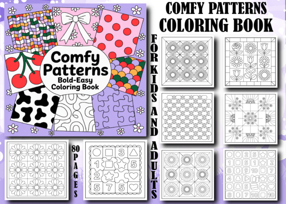 Download Comfy Patterns Coloring Book for Adults - Coloring book Collection