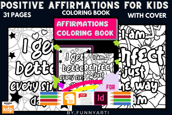 Download Affirmations Coloring Book for Kids - Coloring book Collection