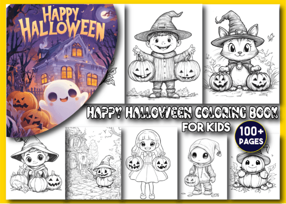 Download Happy Halloween Coloring Book for Kids - Coloring book Collection