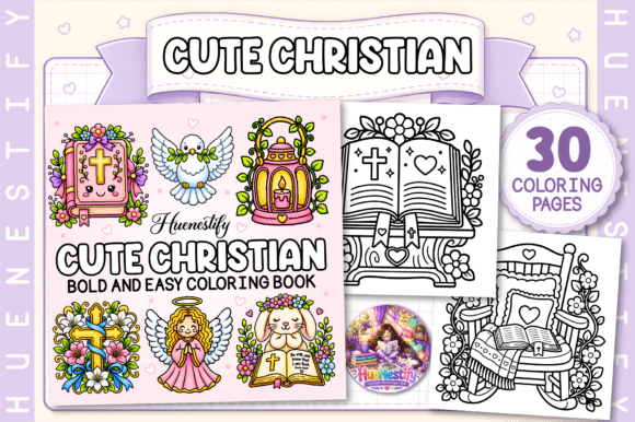Download Christian Bold and Easy Coloring Book - Coloring book Collection