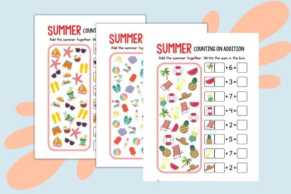 Download Summer Counting on Addition 1 - Addition Collection