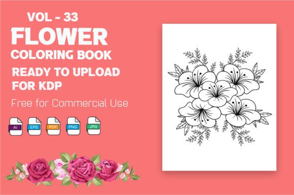 Download Flower Coloring Book Page for Adults - Coloring book Collection
