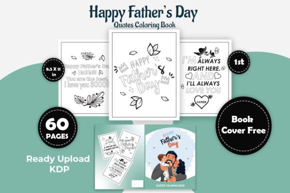 Download Happy`s Father Day Quotes Coloring Book - Coloring book Collection