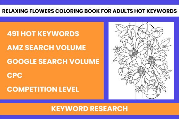 Download Relaxing Flowers Coloring Book for Adult - Coloring book Collection