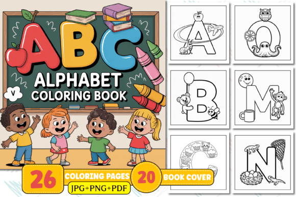 Download Easy Alphabet Coloring Book for Kids - Coloring book Collection