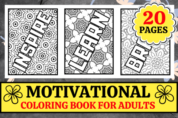 Download Motivational Coloring Book for Adults - Coloring book Collection