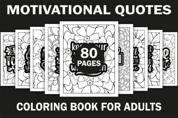 Download Motivational Quotes Coloring Book- Kdp - Coloring book Collection