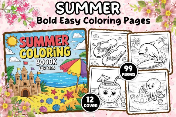 Download SUMMER COLORING BOOK for KIDS - Coloring book Collection