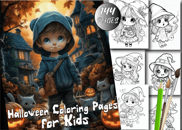 Download Halloween Coloring Book for Kids - Coloring book Collection