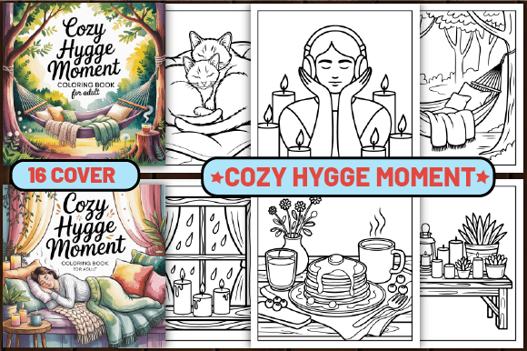 Download 71 Cozy Hygge Moment Coloring Pages - Cozy Collection