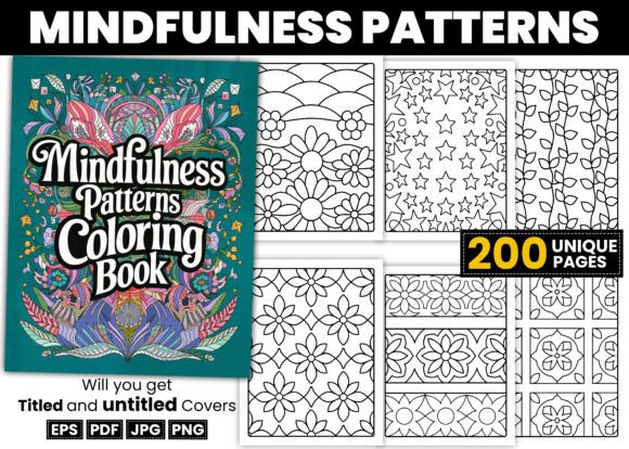 Download Mindfulness Patterns Coloring Book - Coloring book Collection