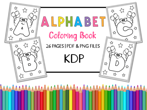 Download KDP Alphabet Coloring Book for Kids - Coloring book Collection