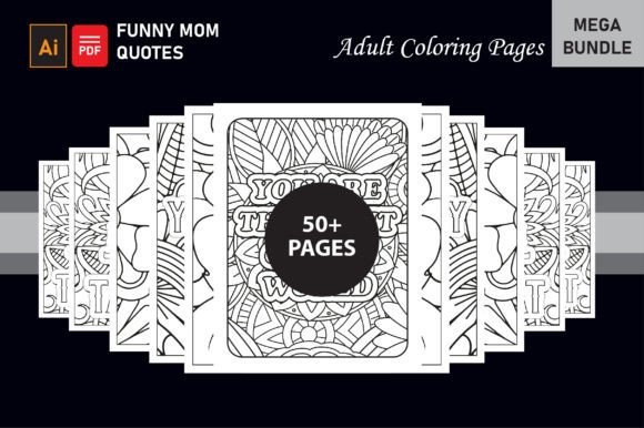 Download Funny Mom Quotes Coloring Book for Adult - Coloring book Collection