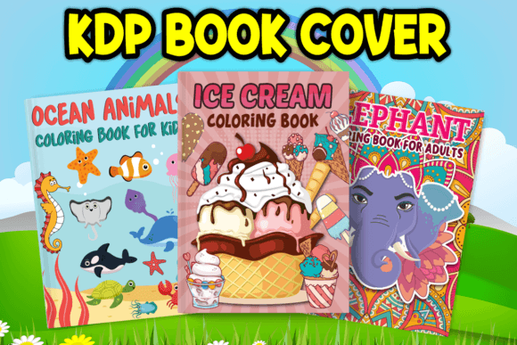 Download Best Selling KDP Coloring Book Cover - Coloring book Collection