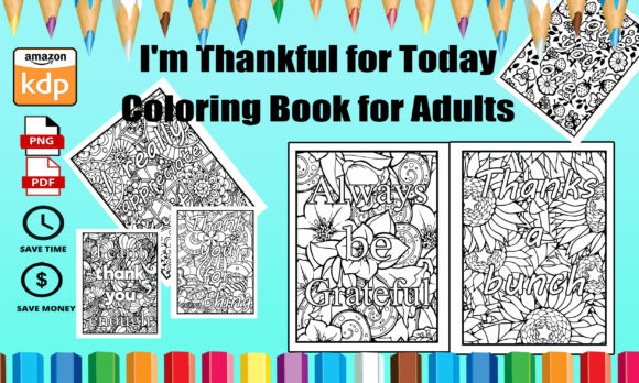 Download Gratitude Quotes Coloring Book - Coloring book Collection